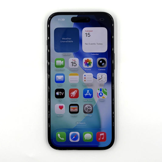 Apple iPhone 15 (128GB, Black) - Grade A