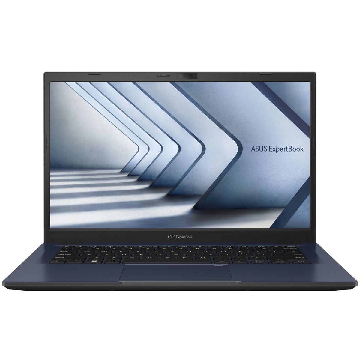 Laptop with ASUS ExpertBook branding on a white background